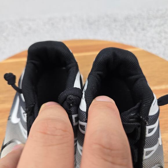 Nike Air Max Plus TD Black White Daily Casual Sneaker Toddler 6c 314730-077 - Picture 8 of 13